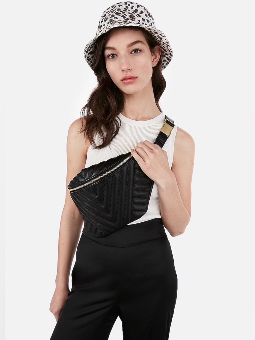 Express Quilted Crossbody Bag